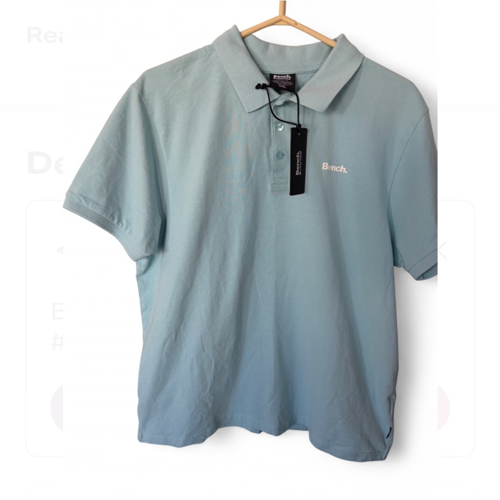 Bench ice Blue Men's Polo Shirt